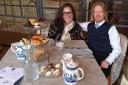 Merce and Steven Cozens celebrate the fifth anniversary of their consultancy, Think Beyond, with afternoon tea at the Lost and Found