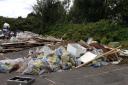 Regular fly tipping is a problem at Hervey Road Playing Field