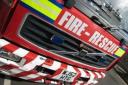 Crews extinguish tree fire in Crewe