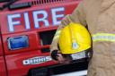 Firefighters tackle two cars on fire in Crewe