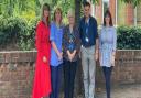 Knutsford Medical Partnership, Dr Sue Reeves, senior partner, Fiona Cassidy, healthcare assistant, Alison Newell, operations manager, Dr Patrick Kearns, GP partner and Denise Lambert, social prescriber