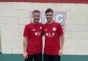 Jonny Cavanagh, left, and Matt Mountney, who each scored two goals against Avon Villa
