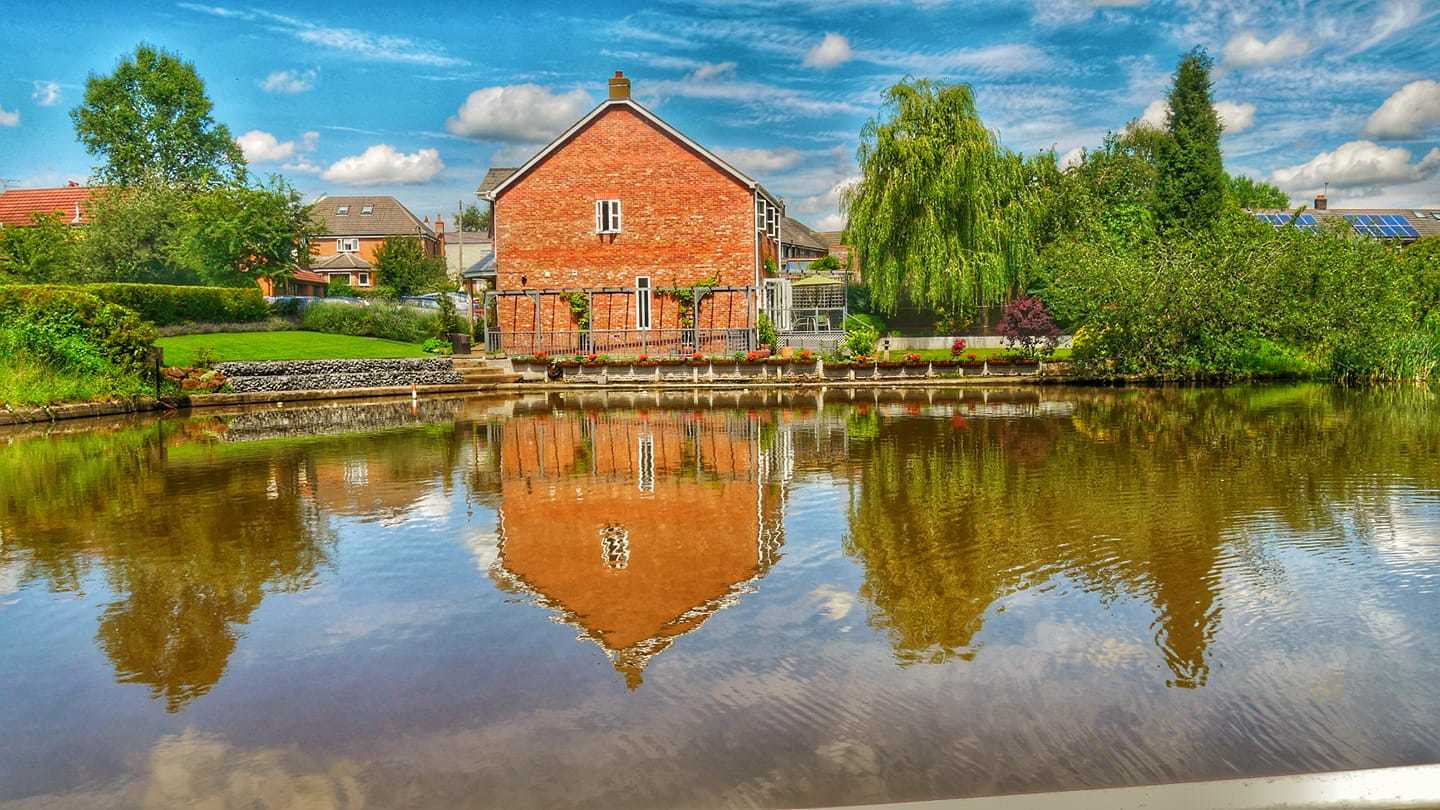 Reflections in Anderton by Tony Crawford