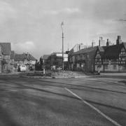 Volunteers sought to help record memories from people who lived in Knutsford during the Second World War. This picture shows Canute Place in 1946