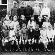 Children at Macclesfield Road School 1920, one of more than 800 pictures in a new free online archive of Holmes Chapel Pictures: Holmes Chapel Photo archive