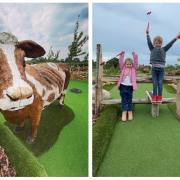 New farm themed Beeches Adventure Golf proves a big hit with children