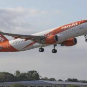 An easyJet flight made an emergency landing at Manchester Airport due to a bird strike during take-off