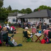 A picnic in the park at the Victoria Club has been hailed a success