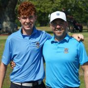 Skipper Beesley was glad to have Cheshire boys' captain Ben Currie (Wilmslow) on his bag