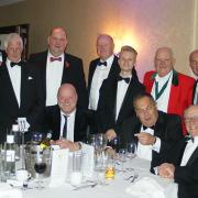 The Styal Golf Club contingent at the Manchester and District Golf Captains Association's annual dinner