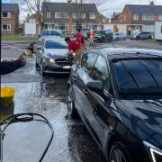 Knutsford firefighters thank everyone who supported their charity car wash