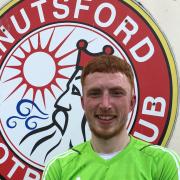 Knutsford FC goalkeeper Dom Smith, who is a leading candidate for the team’s player-of-the-season award