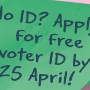 Residents without photo ID need to apply for free voter ID by Tuesday, April 25, to vote in next month's elections