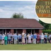 More than 50 people attended the opening of the Roy Porter Pavilion on Sunday, May 28