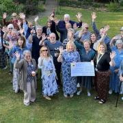 Goostrey gardeners who welcomed visitors celebrate after raising more than £16,000 for East Cheshire Hospice
