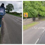Police clock 56 drivers speeding on Mereside Road in Knutsford in road safety check