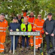 Volunteers team up to plant a phenomenal 10,000 daffodil  bulbs in Goostrey
