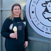 Sophie Fox is 'super excited' to take over the Mobberley Ice Cream Company