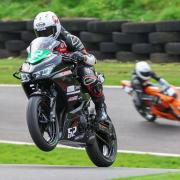 Alfie Jenkinson in action at Cadwell Park