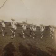 The photo that sparked Carol Anne’s quest. The photo shows her father Morris dancing in Knutsford