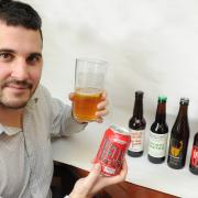 Weekend writer David Morgan with the Honest Brew selection