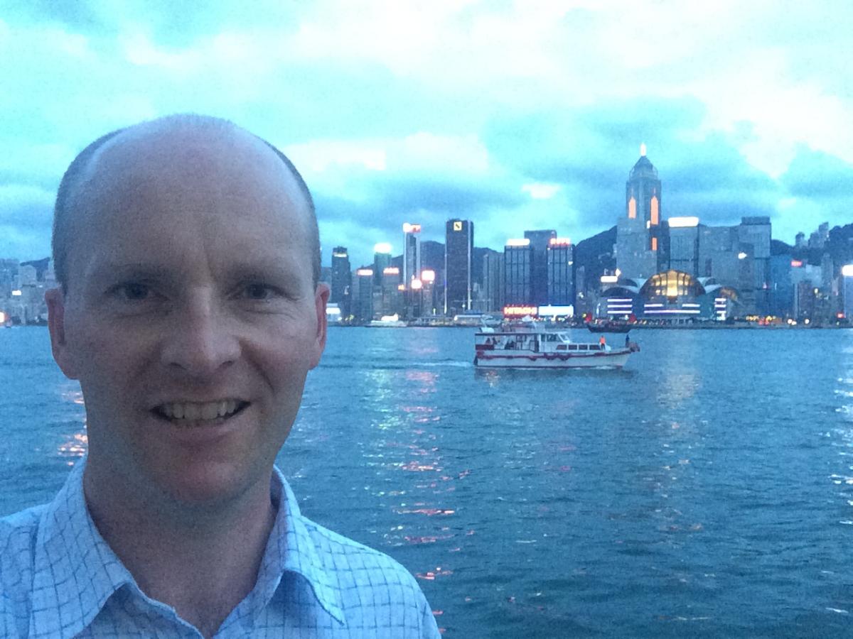 A Hong Kong selfie, by Jonathan White