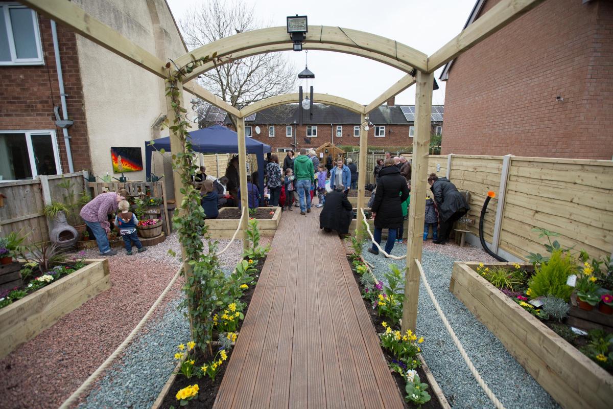 The opening of the Secret Garden of Springfields project. Photos by WA16PR
