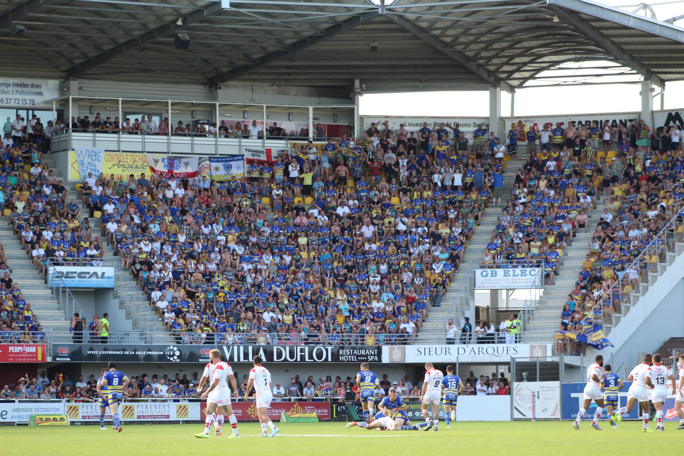 The Wire have not played in Perpignan since August 2019.