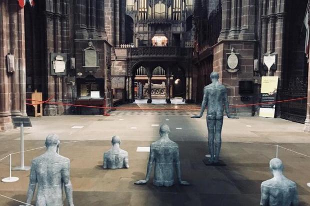 Salt Lime and Me on show at Chester Cathedral in 2018