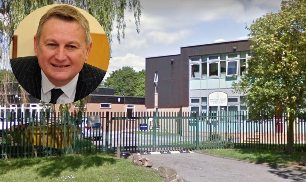Simon Kidwell, headteacher at Hartford Manor Primary School. Image: Google Maps