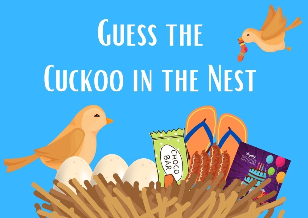 Entry forms can be picked up from any shop displaying the Cuckoo in the Nest poster or the market hall