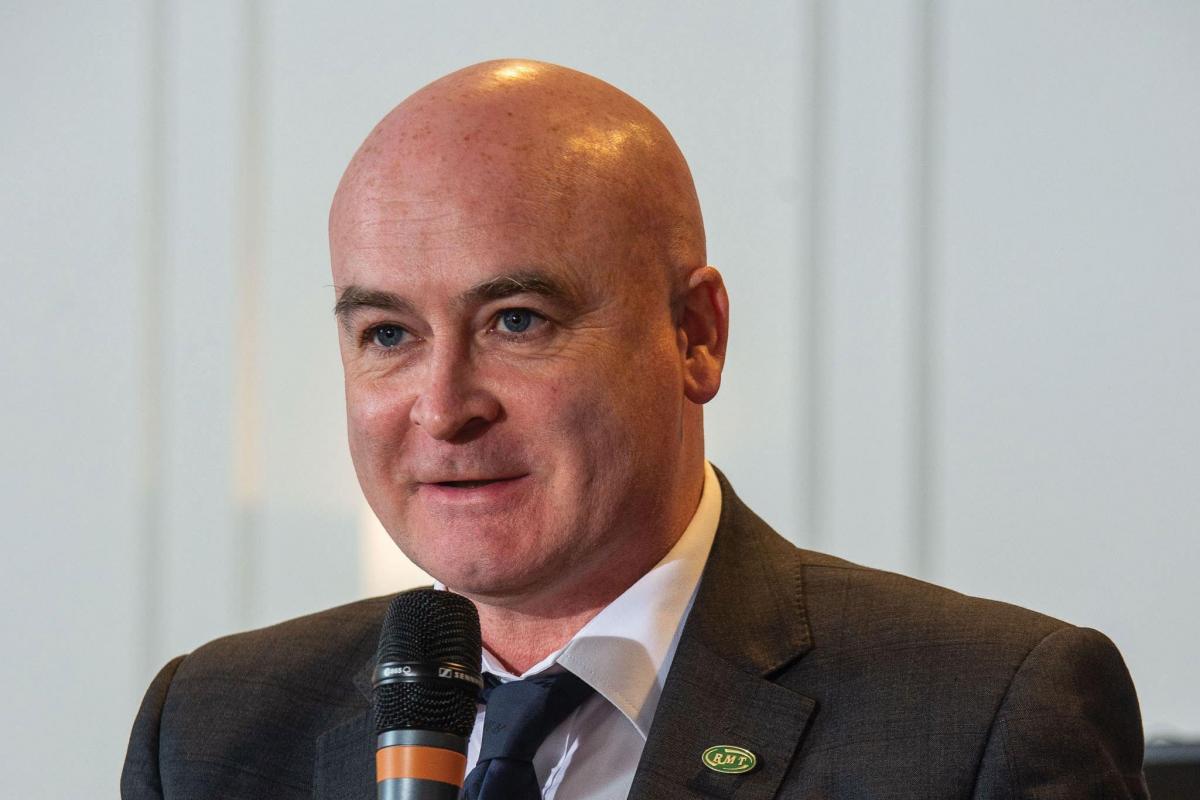 Mick Lynch has been elected the new RMT general secretary (RMT/PA)