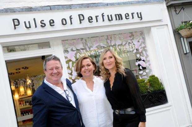 Knutsford Guardian: Peter Murray, Melanie Seddon and Danielle Brotherton of Pulse and Perfumery which has moved into a new store on King Street