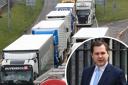 Robert Jenrick MP has given himself powers to build Brexit lorry parks across England