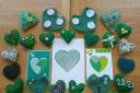 Green hearts, poetry, painting and craft work is on display at Knutsford Methodist Church