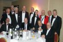 The Styal Golf Club contingent at the Manchester and District Golf Captains Association's annual dinner