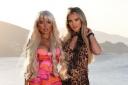 Millie Thompson and Amelia Bell racing round the Greek Islands to live in luxury in a new reality game show, Loaded in Paradise
