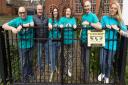 Knutsford Beer Festival volunteers move the venue back to Egerton Place