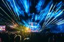 A laser show at Classic Ibiza which returns to Tatton Park this summer