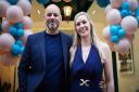 Doug Carter and Lillie Pragnell launch their new luxury door company Aperture at a champagne reception