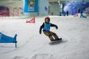 Jacob Blake during the slalom at Chill Factore