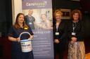 From left, Rebecca Ward from Macclefield General Hospityal, Sarah Vickers from Carefound Home Care and Rachel Wallace from East Cheshire NHS Charity