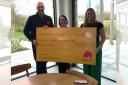 Cheque presentation from Sainsbury's to Maggie's Wirral