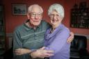 John and Helen Milner from Totton celebrate their 60th wedding anniversary.