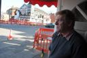Business owner Paul Hawcroft, Paul’s Place barbers is in middle of area affected by roadworks in Handforth
