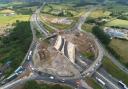 The new £43 million bridge will span the M6 within the roundabout at junction 19 in Knutsford