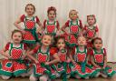 Babies perform two little dances in family panto Aladdin