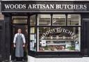 Steve Connor of Woods butchers, one of the 144 independent shopkeepers featured in a new book