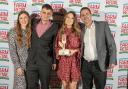 Jenna Scott marketing manager, Dan Gibson head chef, Kathryn Mitchell director and Paul Couper sous chef UK's Farm Shop Cafe of the Year award