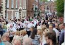 Thousands of people packed into the streets to enjoy Knutsford Royal May Day Festival